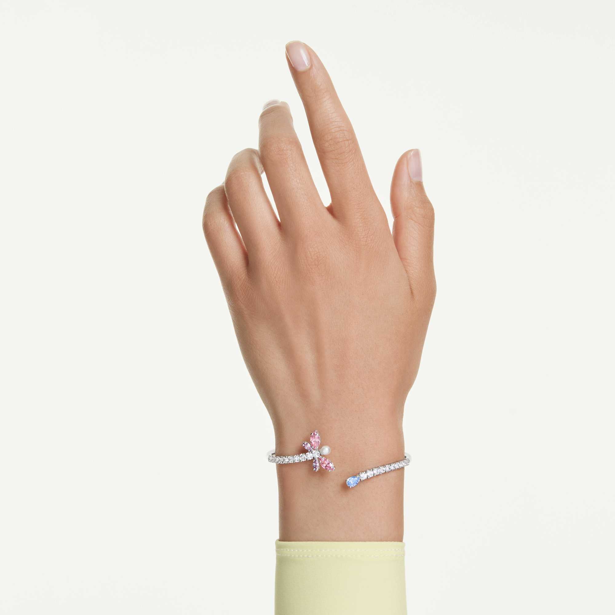 ariana-grande-x-swarovski-bangle-mixed-cuts-dragonfly-multicolored-rhodium-plated-swarovski-5737400