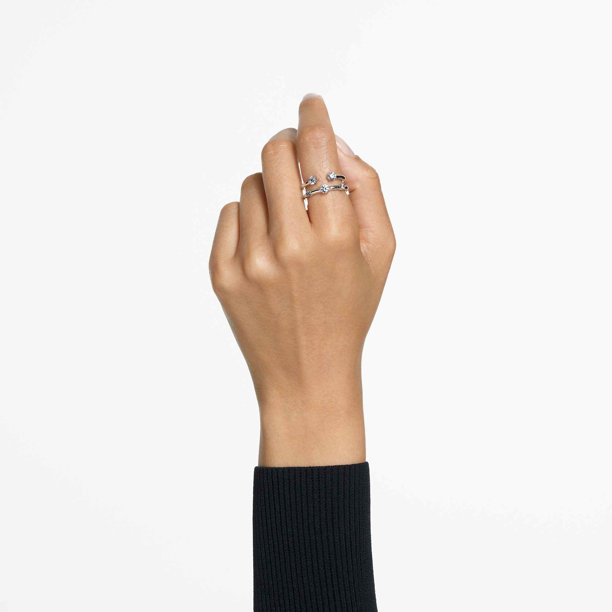 constella-ring-set-28229-round-cut-white-rhodium-plated-swarovski-5640959