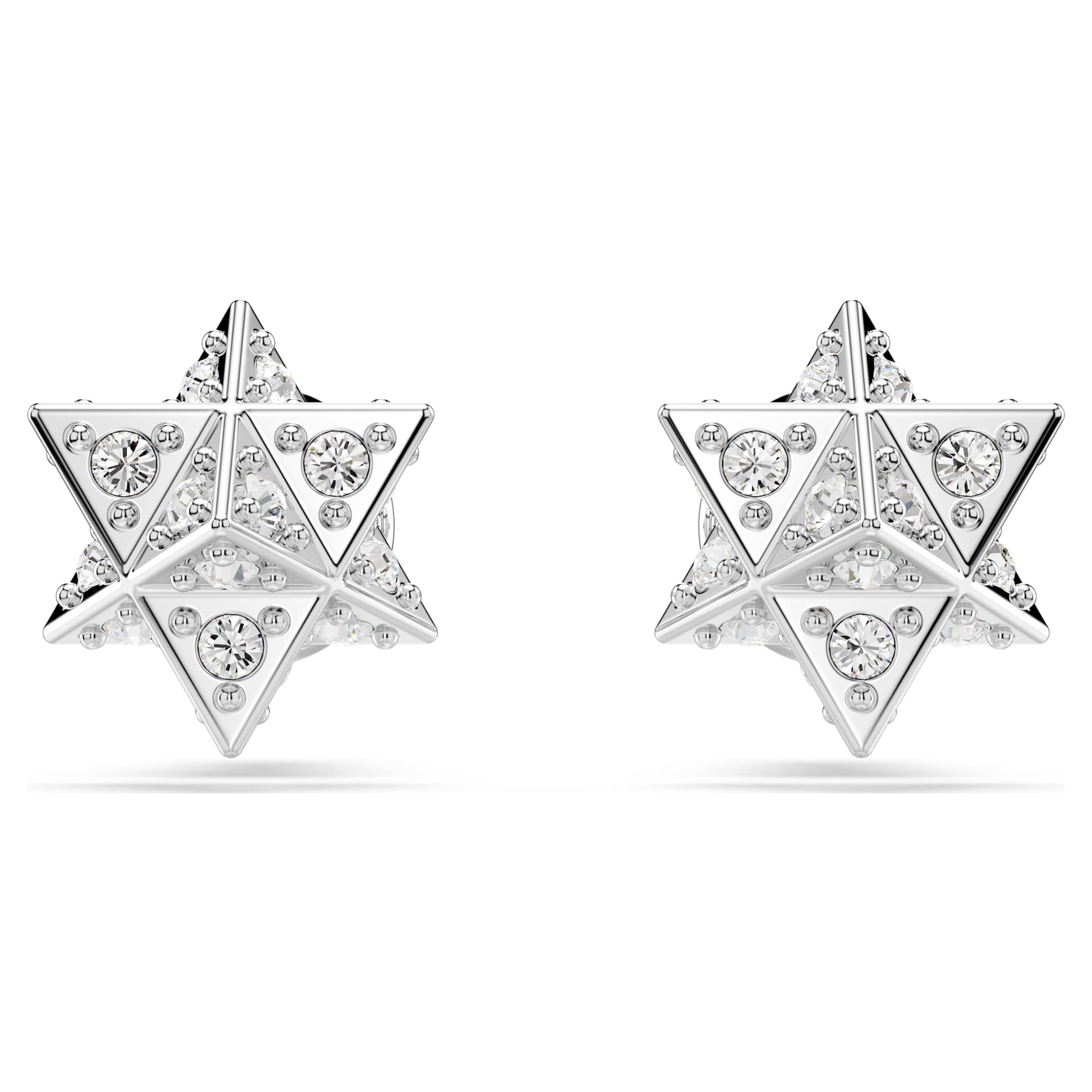 dextera-stud-earrings-round-cut-star-white-rhodium-plated-swarovski-5700322