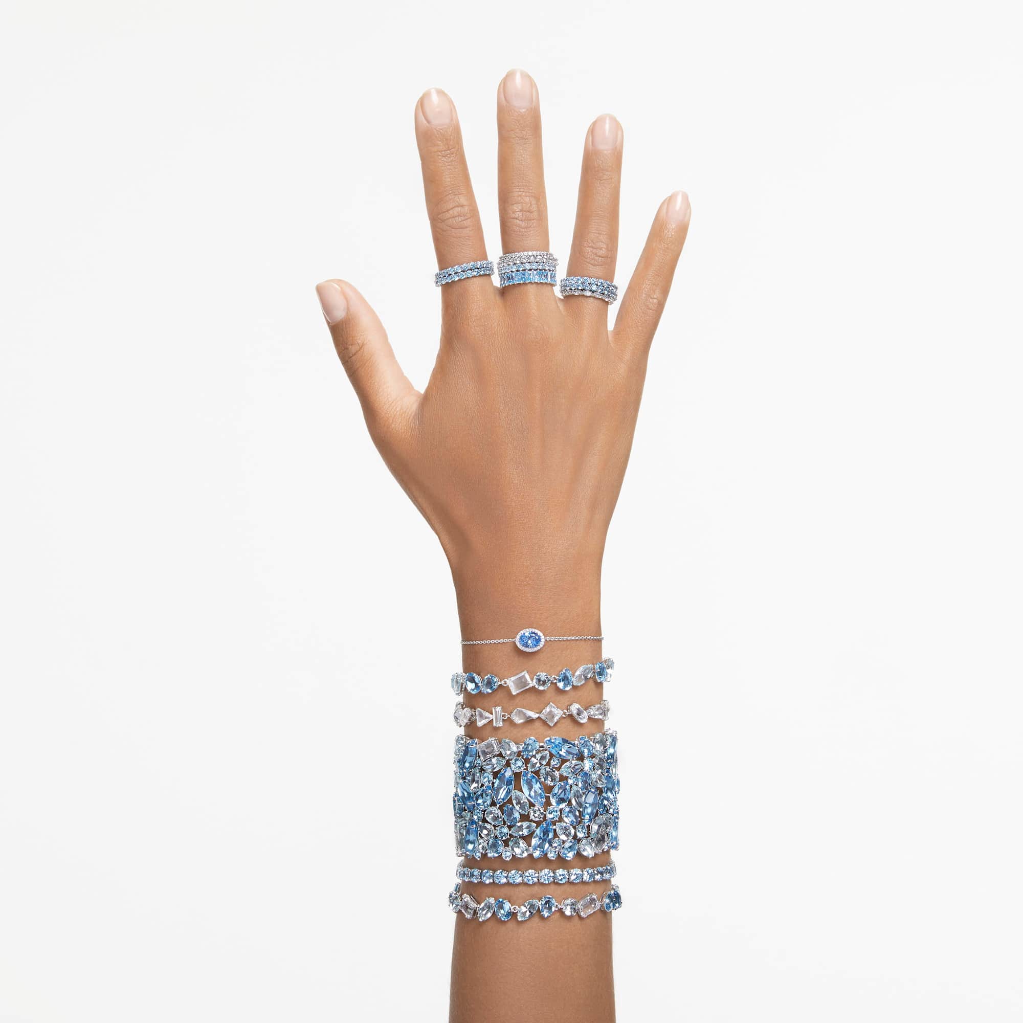 gema-bracelet-mixed-cuts-blue-rhodium-plated-swarovski-5666018