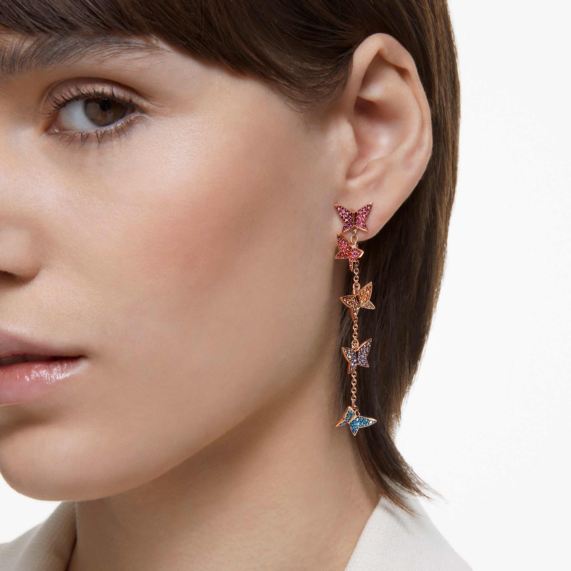 idyllia-lilia-drop-earrings-butterfly-long-multicolored-rose-gold-tone-plated-swarovski-5636425