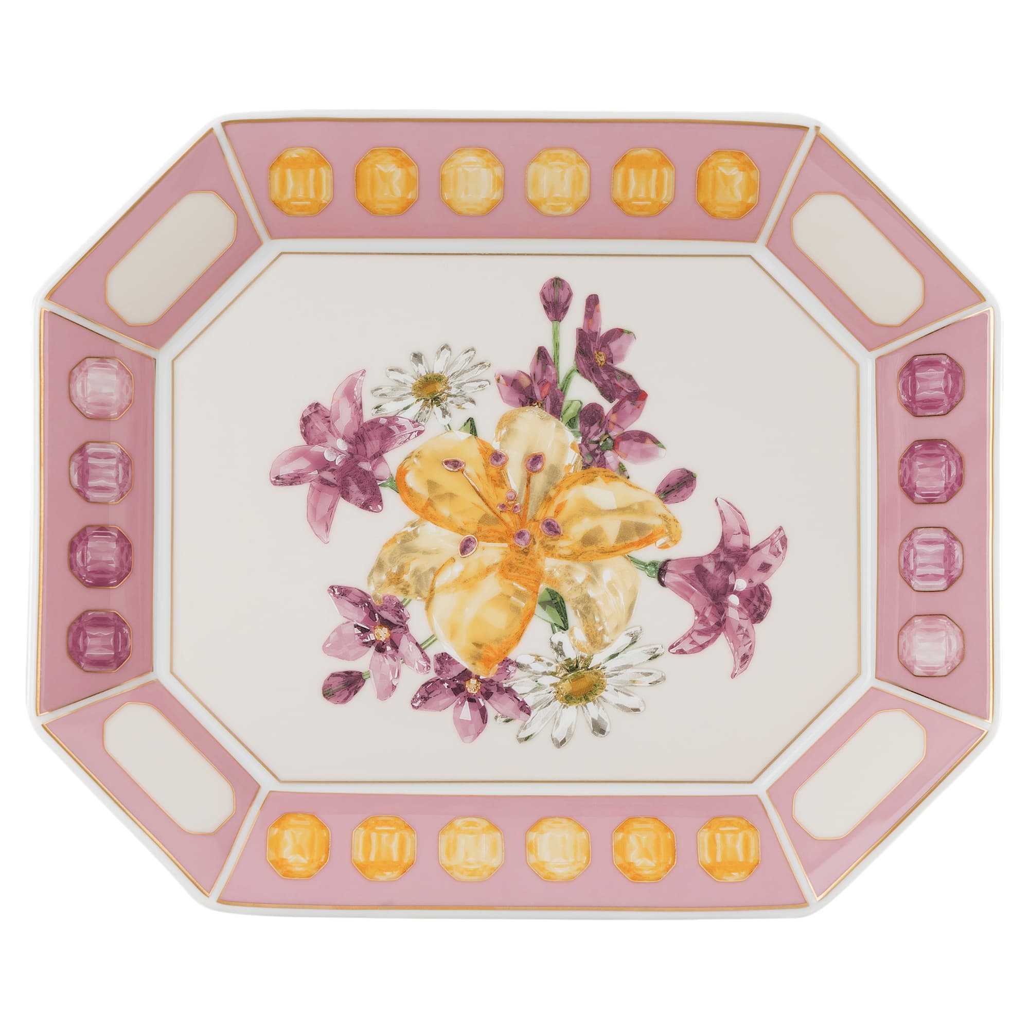 idyllia-tray-porcelain-crystal-print-motif-flower-large-pink-swarovski-5746214