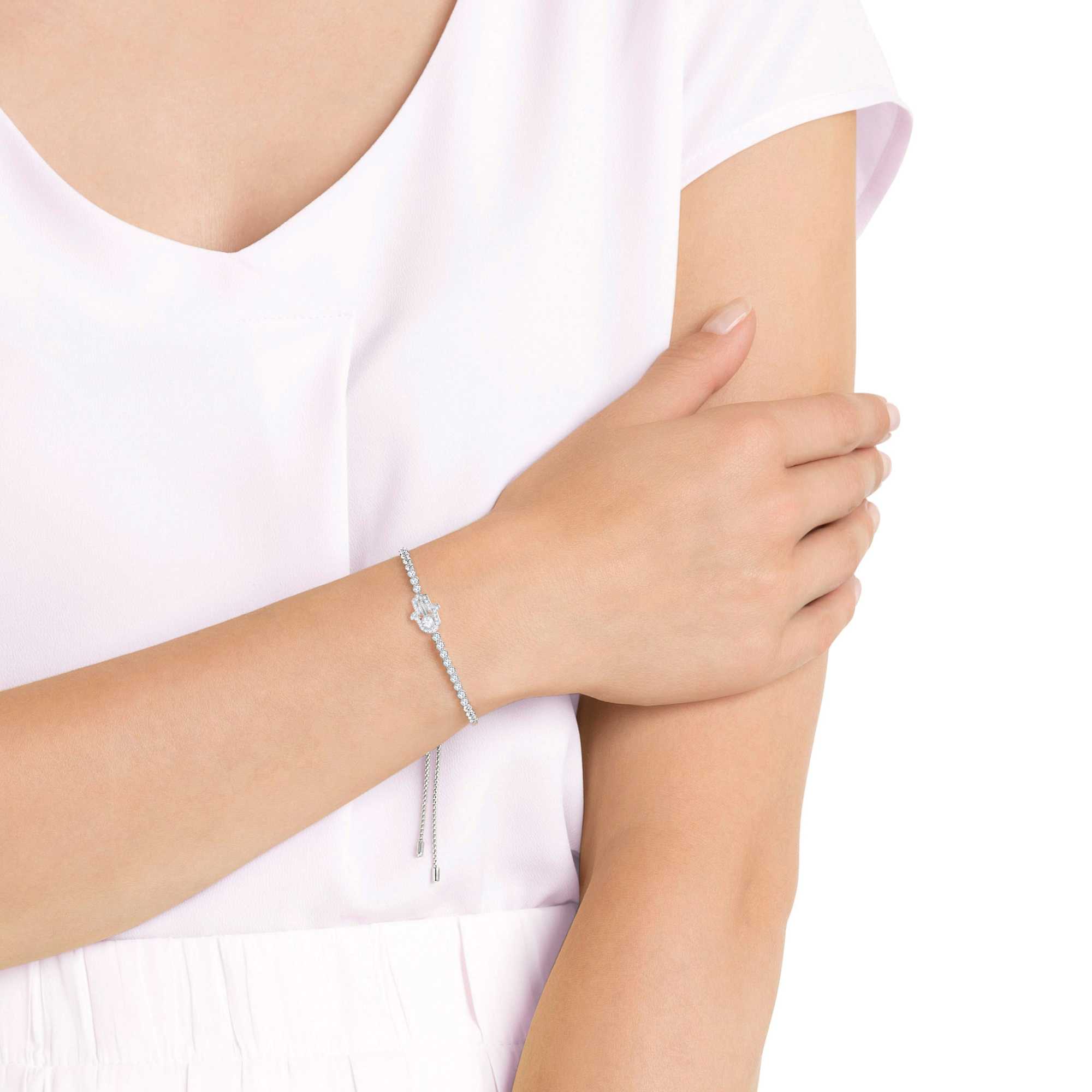 matrix-bracelet-hand-white-rhodium-plated-swarovski-5632065