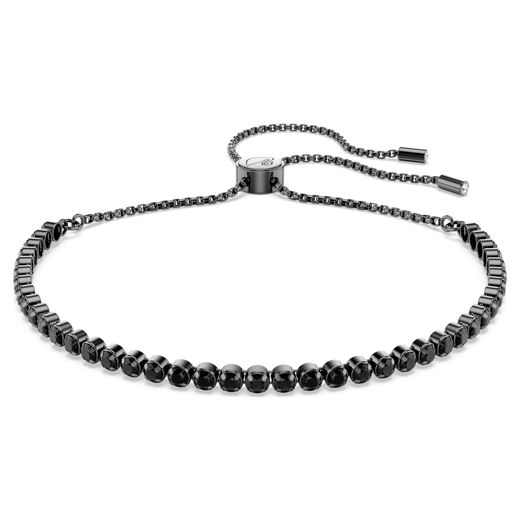 matrix-bracelet-mixed-round-cuts-black-ruthenium-plated-swarovski-5725851