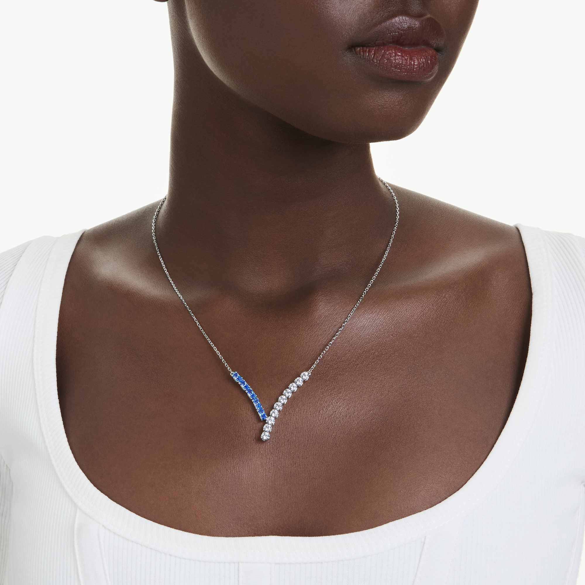 matrix-pendant-mixed-cuts-blue-rhodium-plated-swarovski-5732265