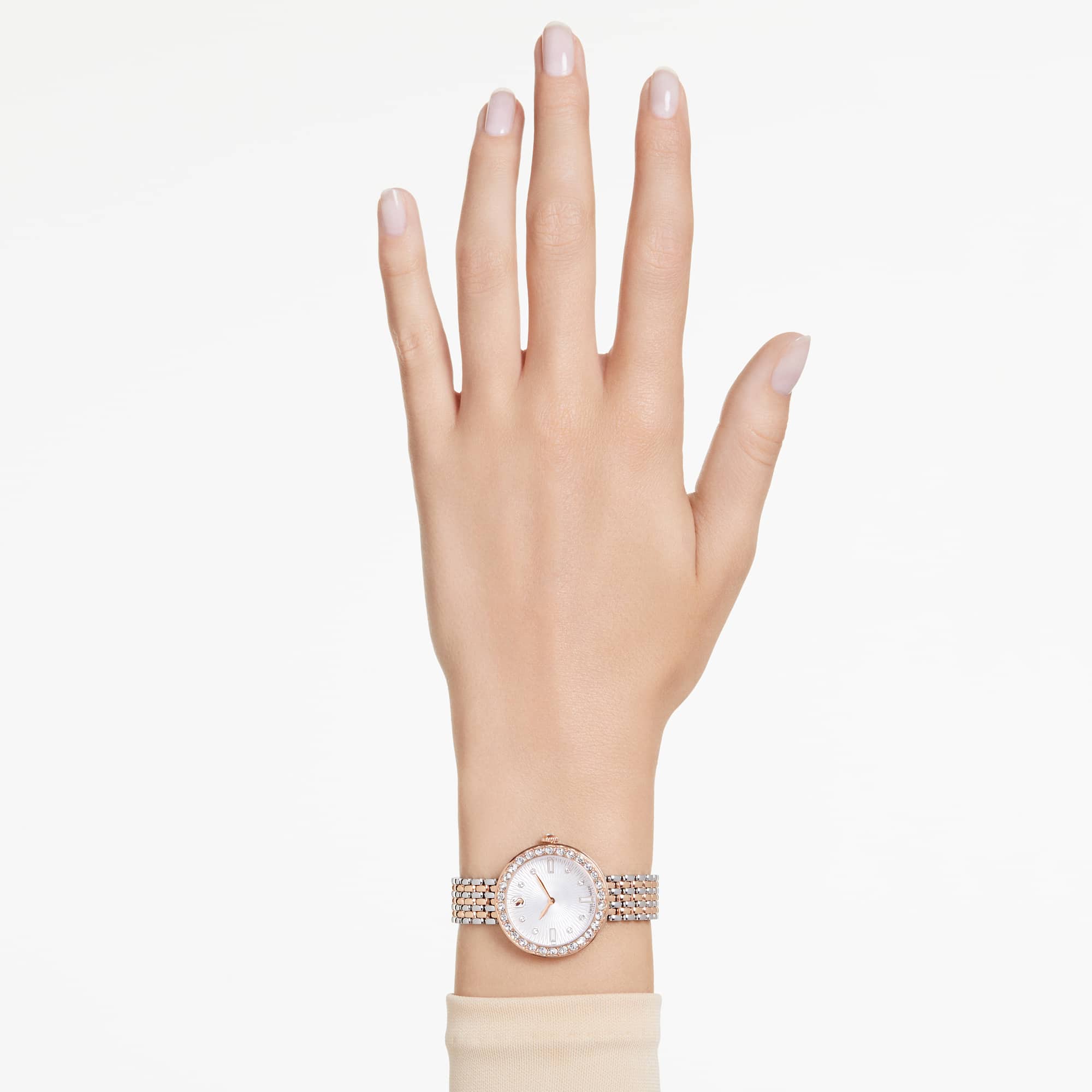 matrix-tennis-7-link-watch-swiss-made-metal-bracelet-rose-gold-tone-mixed-metal-finish-swarovski-5672971