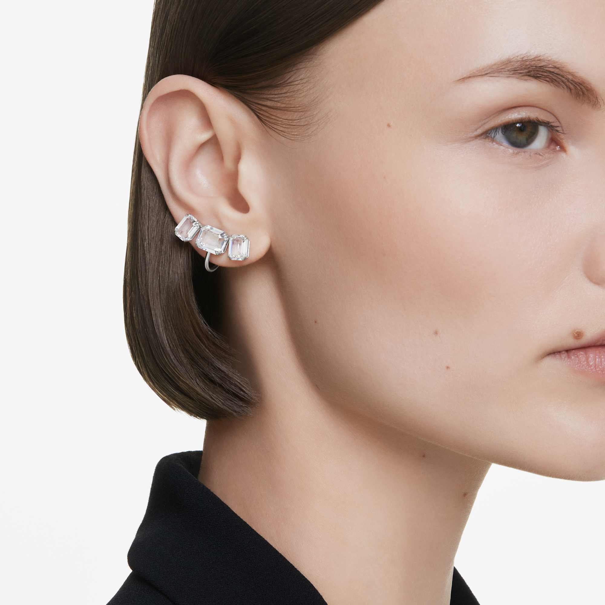 millenia-clip-earrings-octagon-cut-white-rhodium-plated-swarovski-5701274