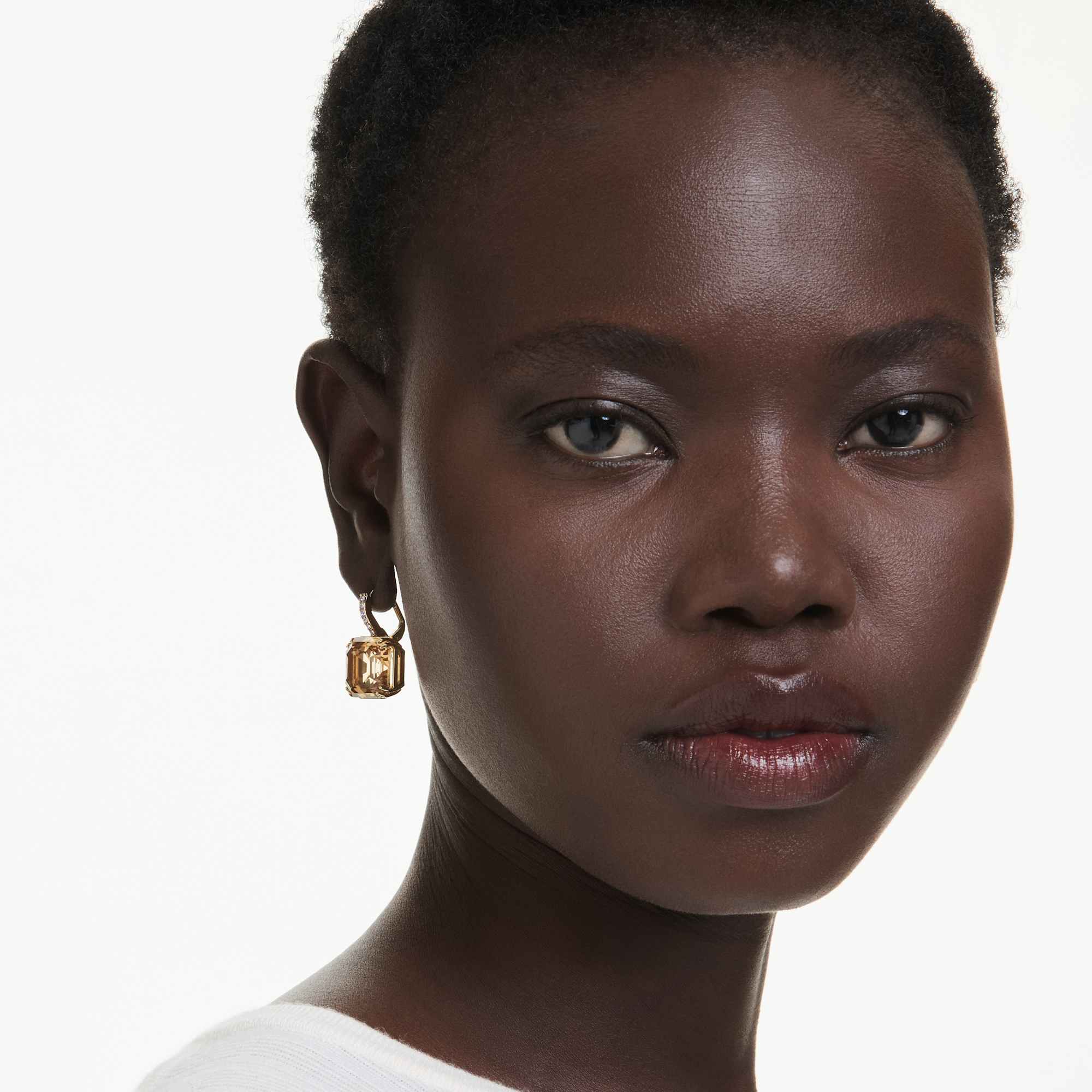 millenia-drop-earrings-mixed-cuts-caramel-18k-gold-finish-swarovski-5725744