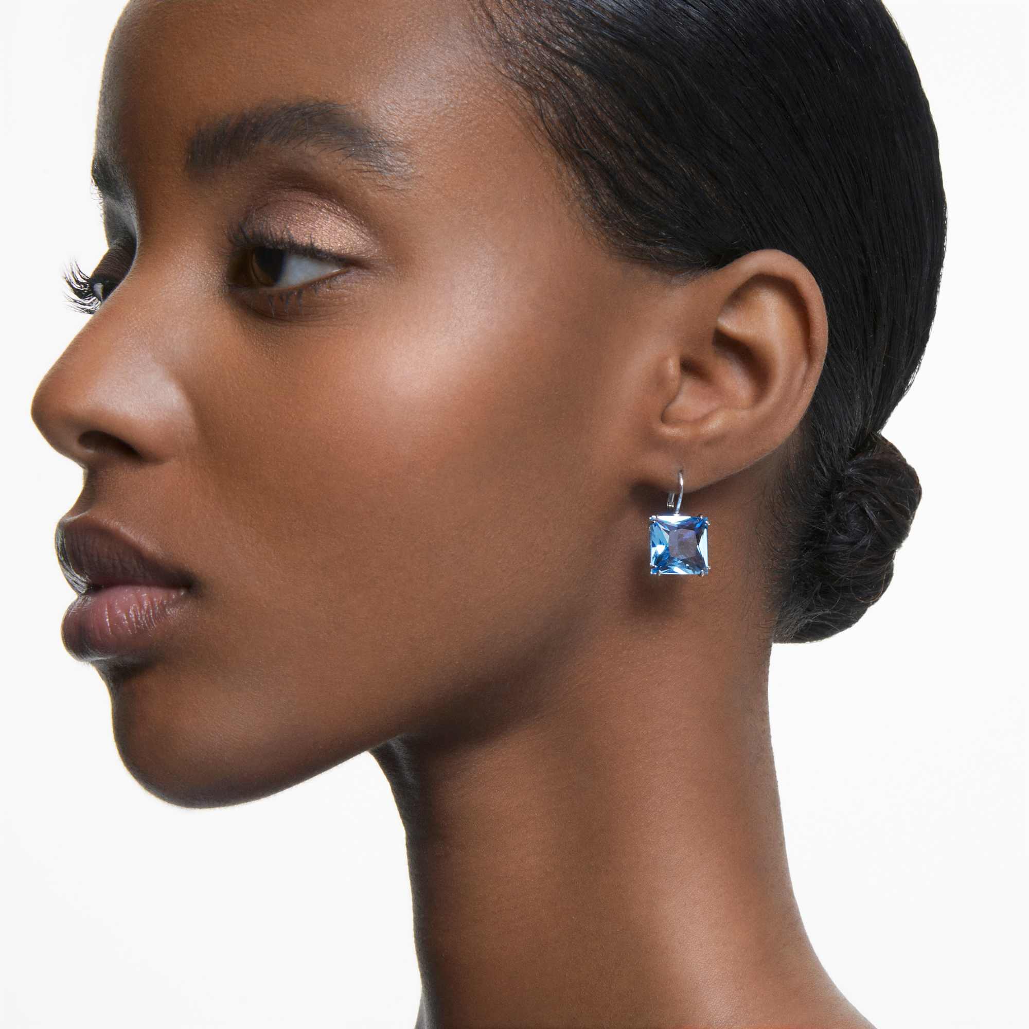millenia-drop-earrings-square-cut-blue-rhodium-plated-swarovski-5619472