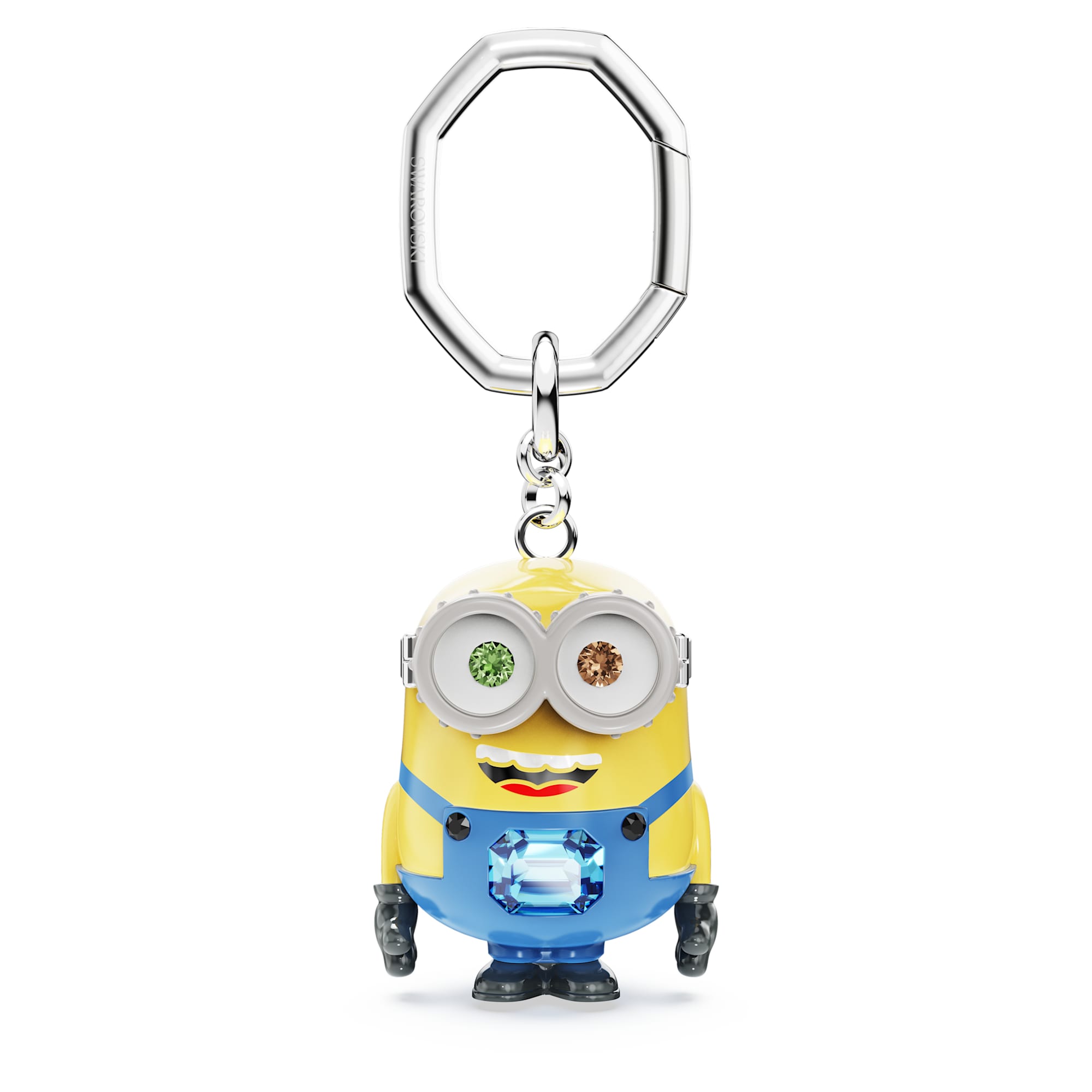 minions-bob-key-ring-multicolored-stainless-steel-swarovski-5746382