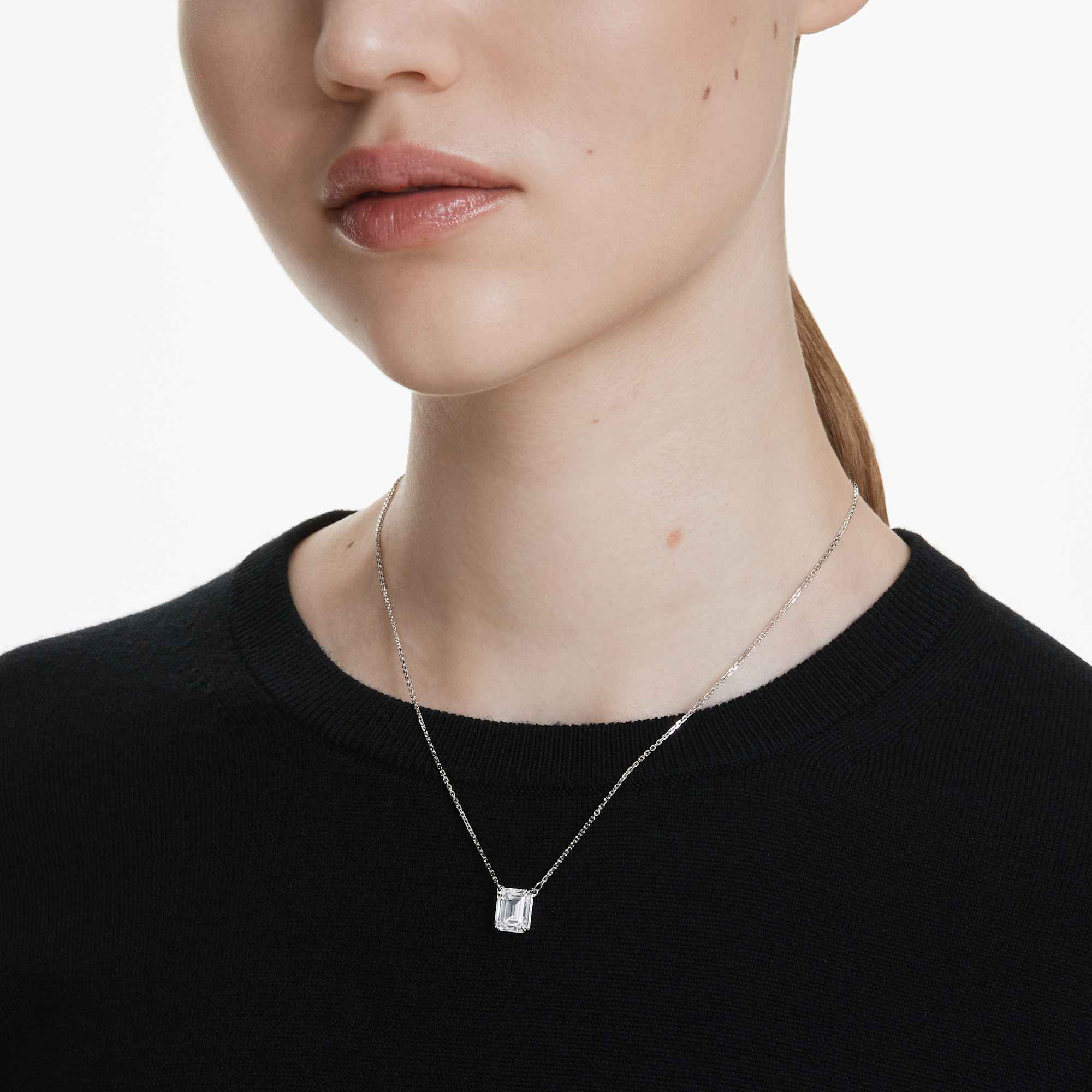 stilla-pendant-octagon-cut-white-rhodium-plated-swarovski-5693405