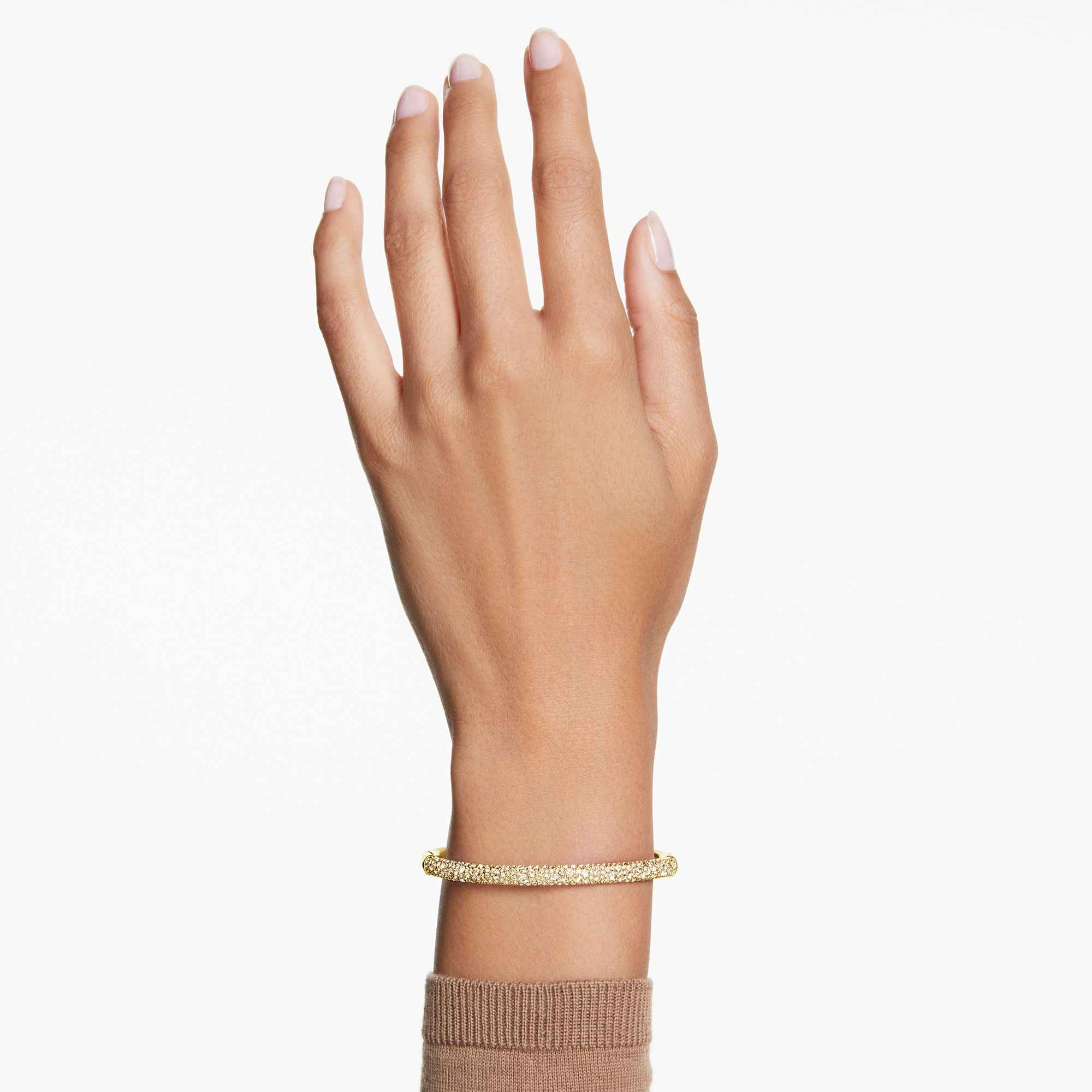 sublima-bangle-snow-pavC3A9-gold-tone-18k-gold-finish-swarovski-5723336