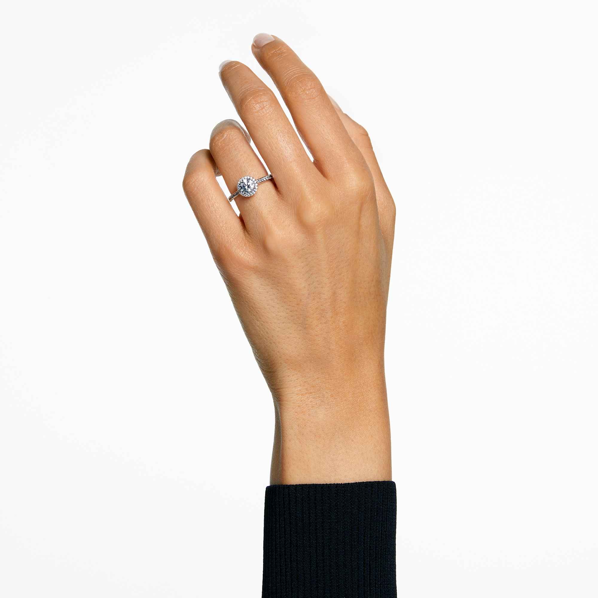 una-angelic-ring-round-cut-white-silver-tone-finish-swarovski-5717927